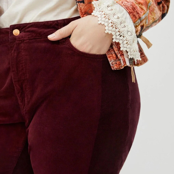 NWT Anthropologie Pilcro High-Rise Skinny Corduroy Jeans Pants 22w - Picture 3 of 5